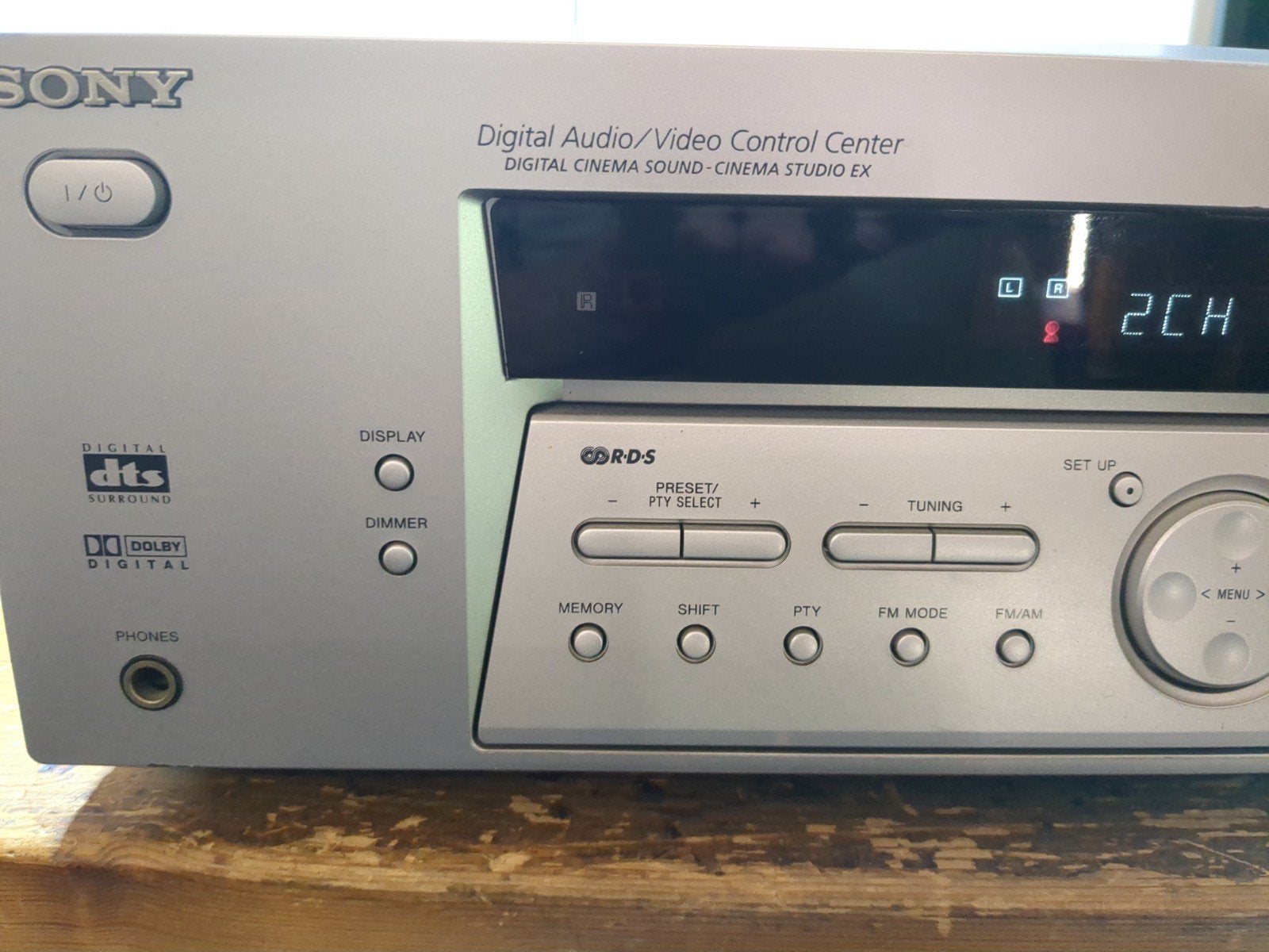 Sony STR-DE485E FM Stereo/FM-AM Receiver, Gebruikt, Ophalen of Verzenden, 60 tot 120 watt, Sony