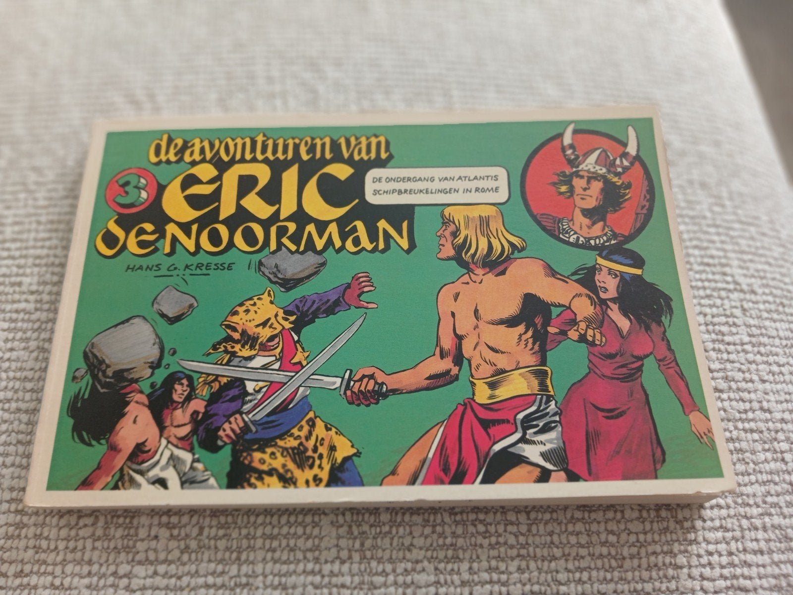 Eric de Noorman - De ondergang van Atlantis - Nr. 3, Boeken, Eén stripboek, Ophalen of Verzenden, Gelezen, HANS G. KRESSE