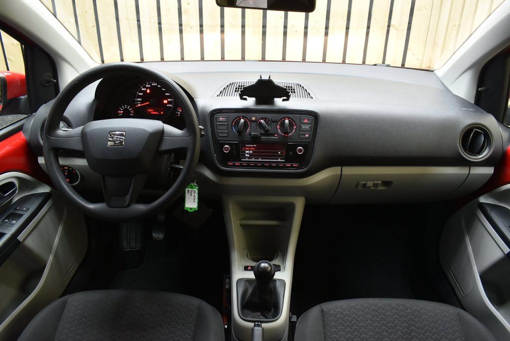 Seat Mii 1.0 Style Intense 134dkm Airco Cruise Trekhaak 1e e, Voorwielaandrijving, Stof, Gebruikt, Euro 6