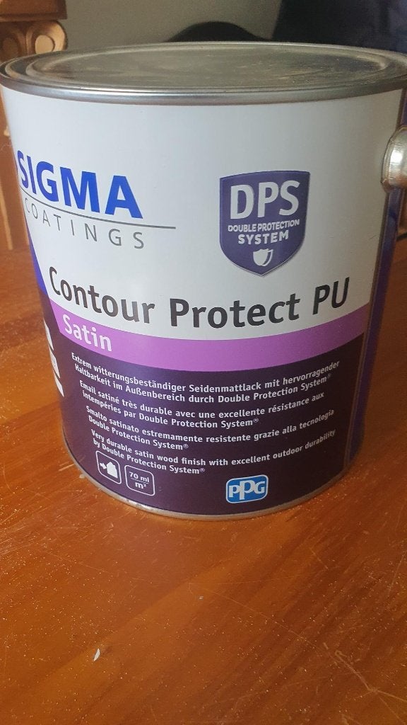 Sigma Coatings Contour Protect PU Satin, Wit, Nieuw, Ophalen of Verzenden, Lak
