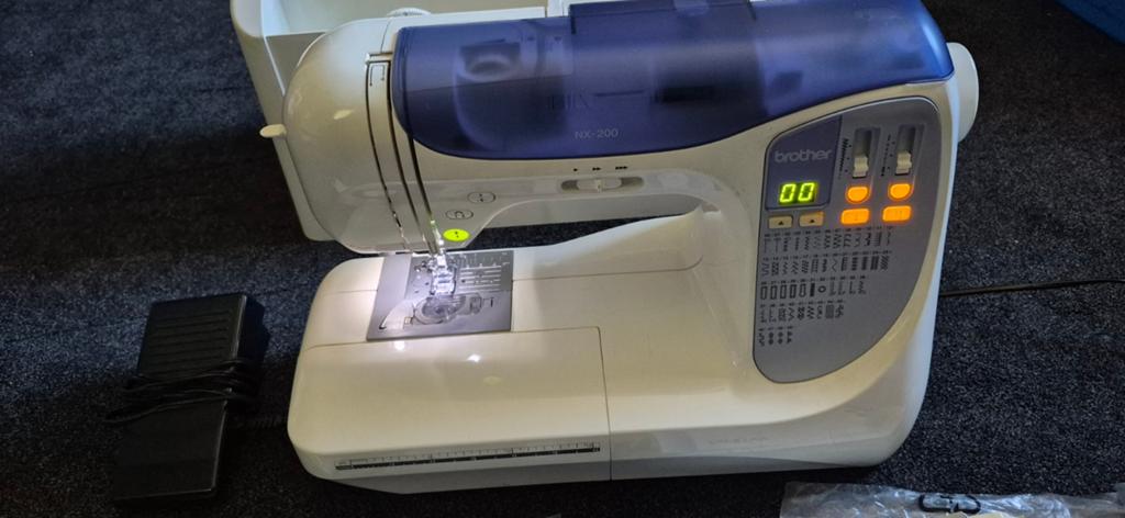 Brother NX-200 naaimachine compleet, Ophalen, Gebruikt, Naaimachine, Brother