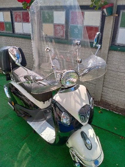 La Souris Retro Scooter - Zo goed als nieuw, Overige modellen, Ophalen of Verzenden, Zo goed als nieuw, Benzine
