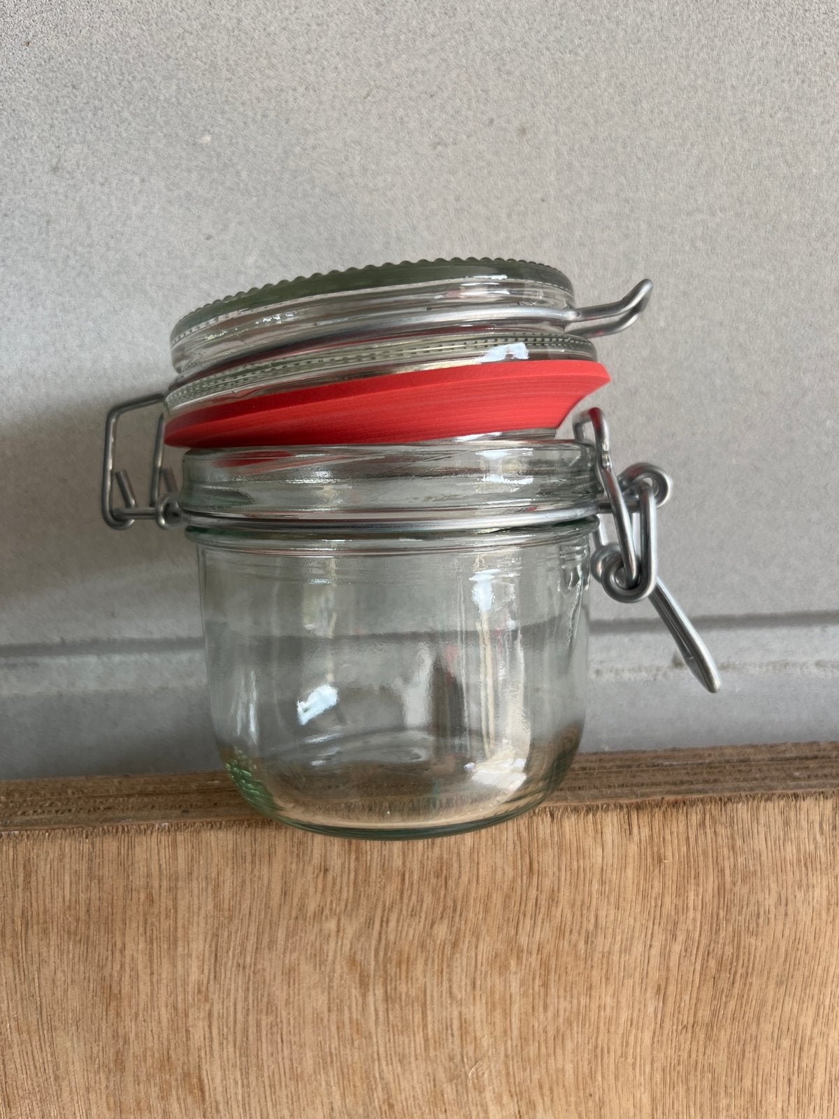 100 Wekpotjes - Eenmaal gebruikt, zo goed als nieuw, Voorraadpot, Ophalen, Zo goed als nieuw, Glas