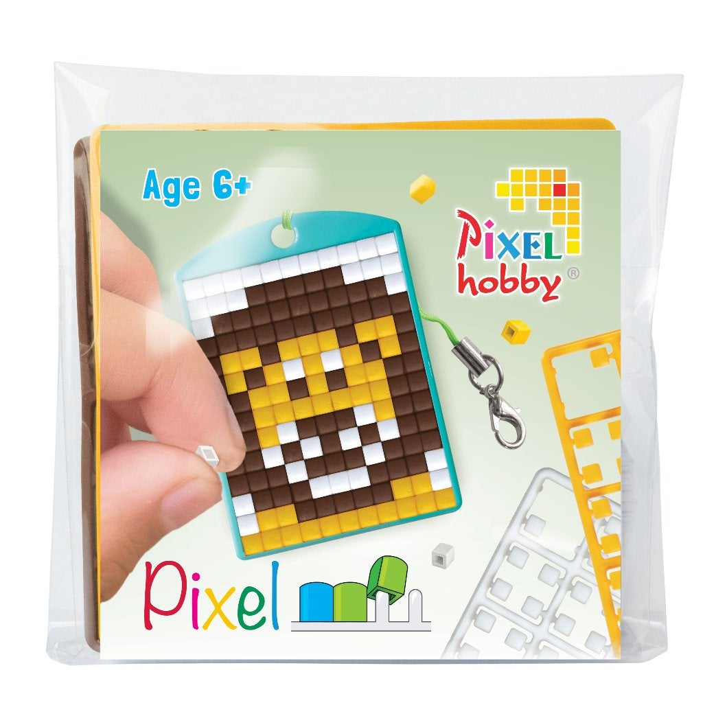 Pixelhobby medaillon startset leeuw sleutelhanger 23131, ., Dieren, Nieuw, Ophalen of Verzenden