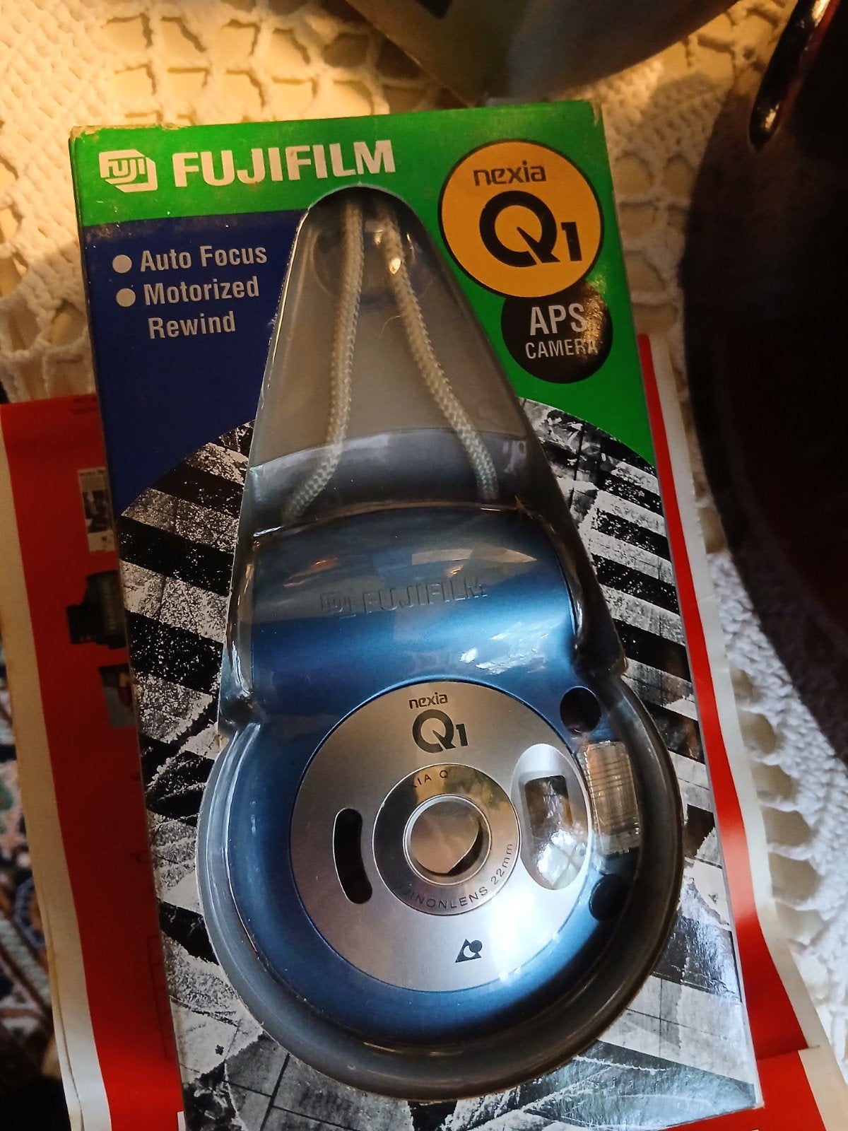 Vintage Fujifilm Nexia Q1 APS Camera, Ophalen of Verzenden, Nieuw, Geen optische zoom