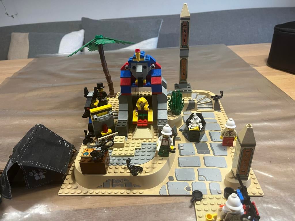 Lego Pharaoh's Quest Set 5978 en 5938  in de Woestijn, Kinderen en Baby's, Speelgoed | Duplo en Lego, Gebruikt, Overige thema's