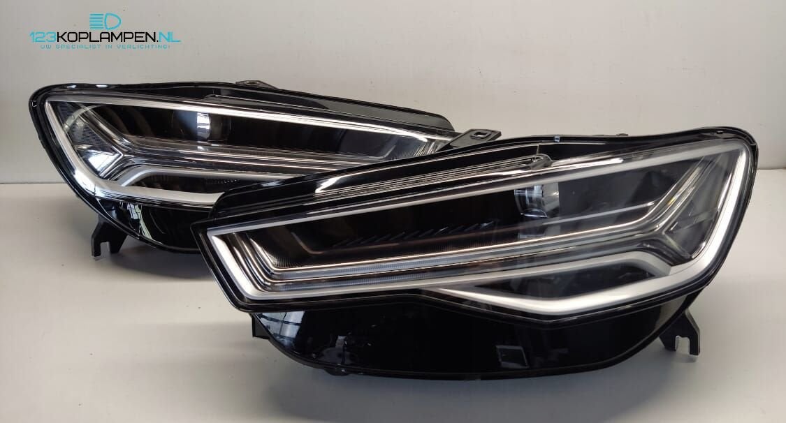 Audi A6 C7 Facelift 4G Matrix Full Led koplamp links rechts