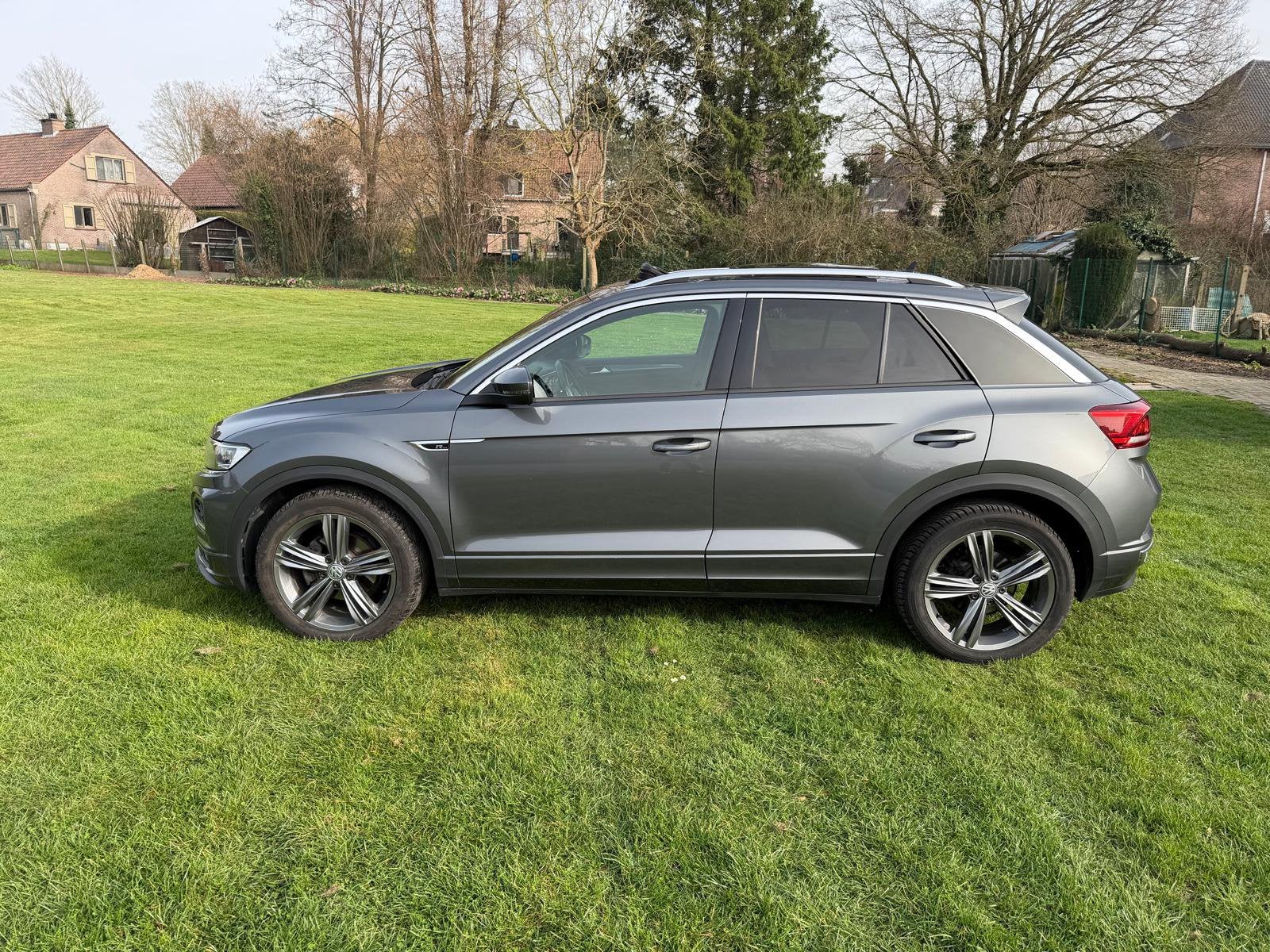 Volkswagen T-Roc 1.5 TSI 150pk 7-DSG 2020 Grijs, Auto's, Stof, 1498 cc, Euro 6, 4 cilinders