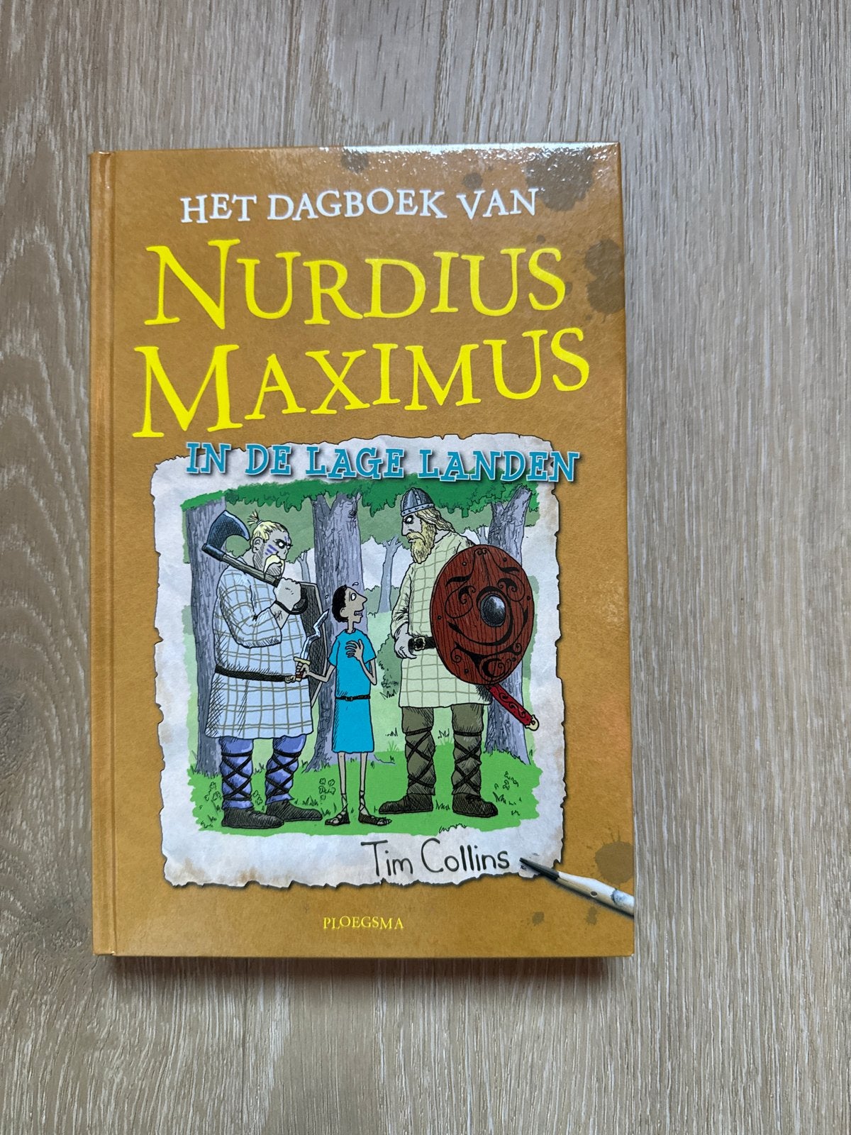 Het Dagboek van Nurdius Maximus in de Lage Landen, Boeken, Ophalen of Verzenden, Zo goed als nieuw, Fictie