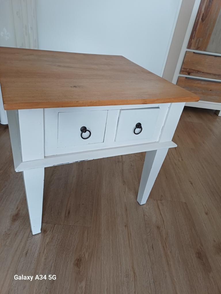 mooie zware tafel, Ophalen of Verzenden, Zo goed als nieuw, 45 tot 65 cm, 55 tot 70 cm