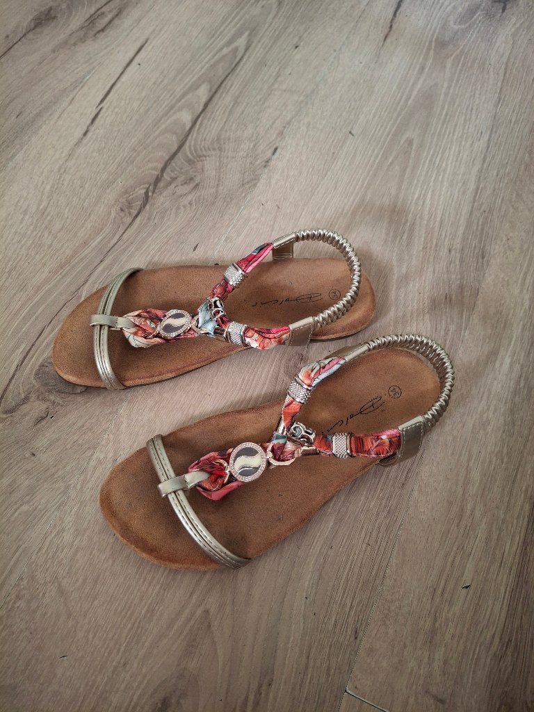 Sandalen maat 34, Meisje, Overige typen, Ophalen of Verzenden, Zo goed als nieuw