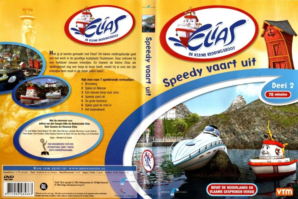 Elias de kleine reddingsboot, Speedy vaart uit, deel 2, Alle leeftijden, Ophalen of Verzenden, Zo goed als nieuw