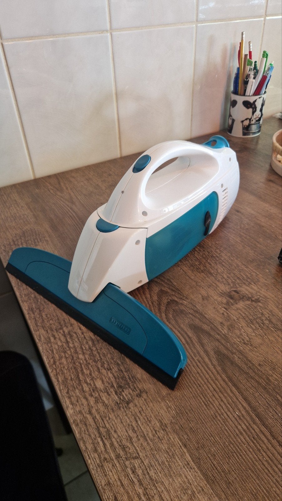 Leifheit Dry & Clean Raamwisser - Zo goed als nieuw, Witgoed en Apparatuur, Ophalen, Overige merken, Draadloos, Zo goed als nieuw