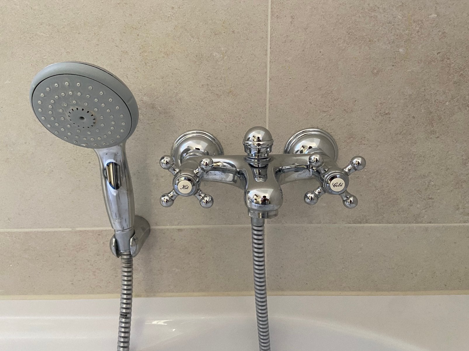 Grohe Sinfonia badmengkraan, Doe-het-zelf en Verbouw, Ophalen of Verzenden, Gebruikt, Chroom, Bad