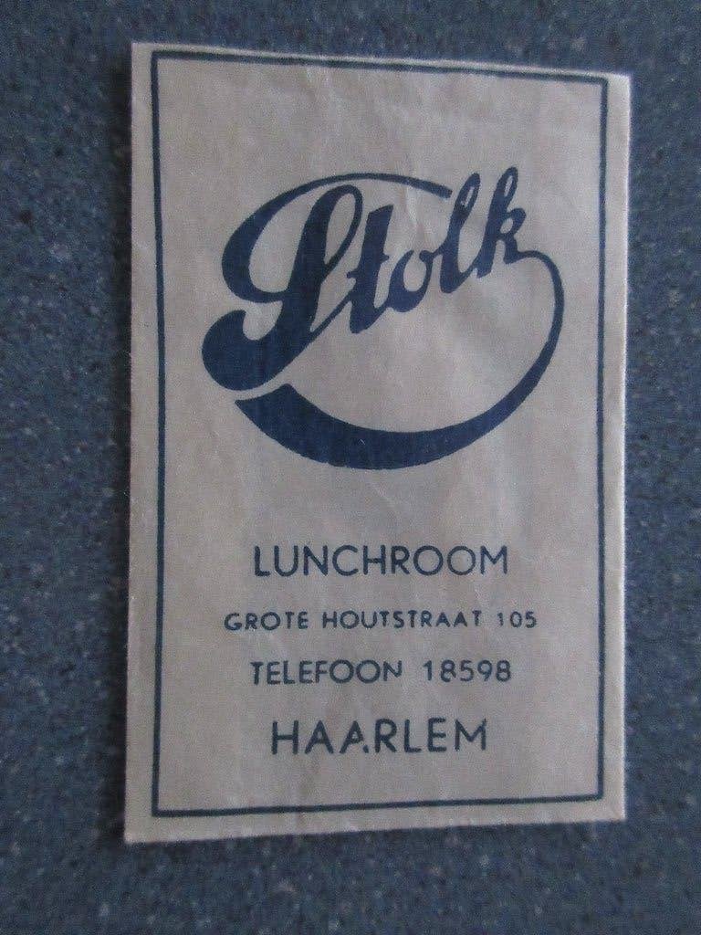 Haarlem, Stolk lunchroom, Verzenden, Nederland
