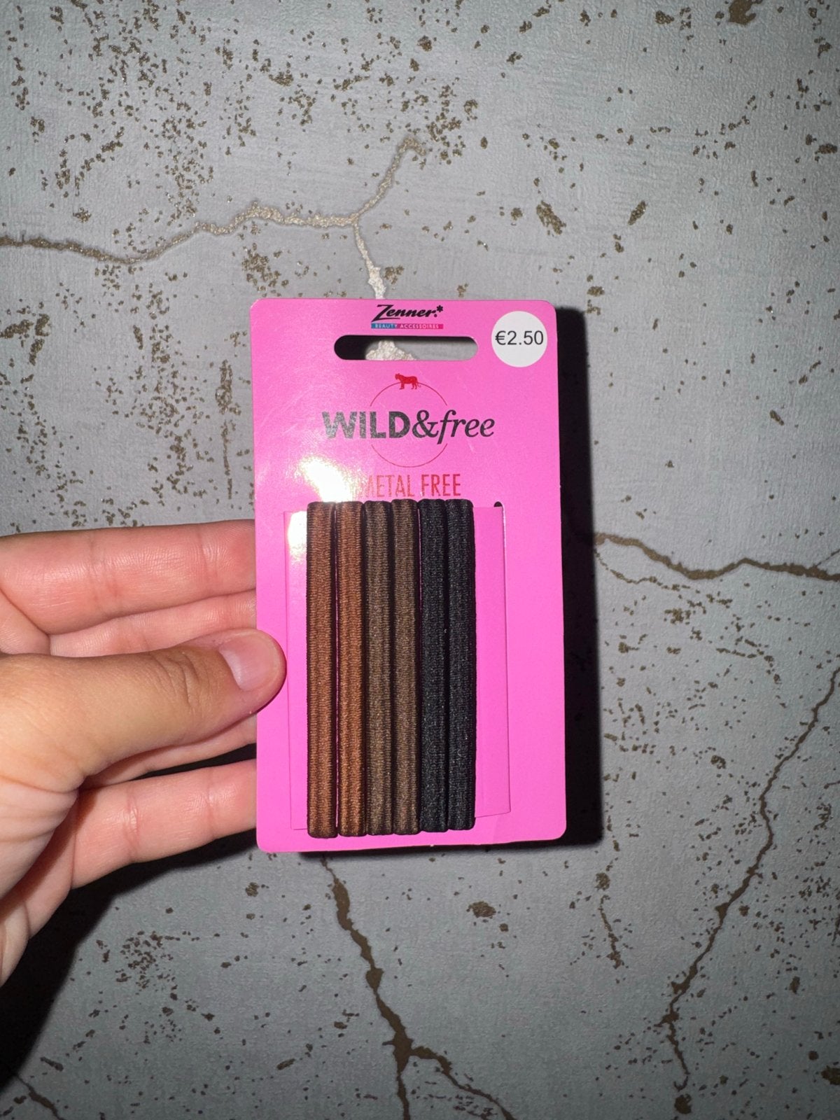 Zenner Wild & Free Haarelastiekjes - 6 stuks, Ophalen of Verzenden, Nieuw, Overige typen