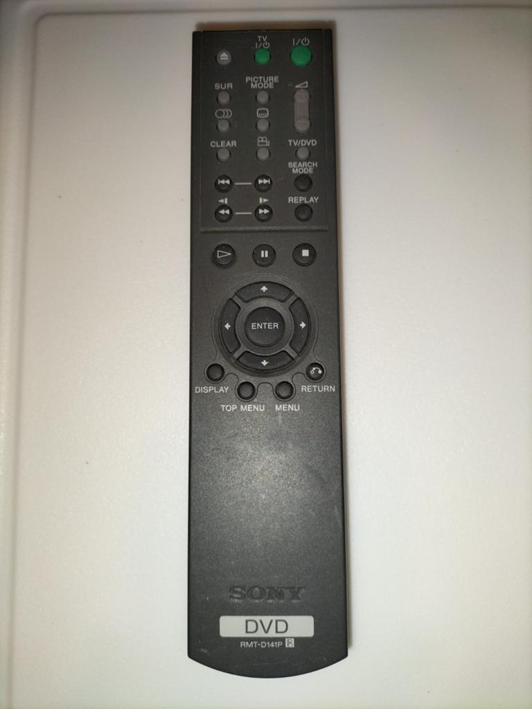 Originele Sony RMT-D141P Afstandsbediening voor DVD, Ophalen of Verzenden, Gebruikt, Origineel, Dvd