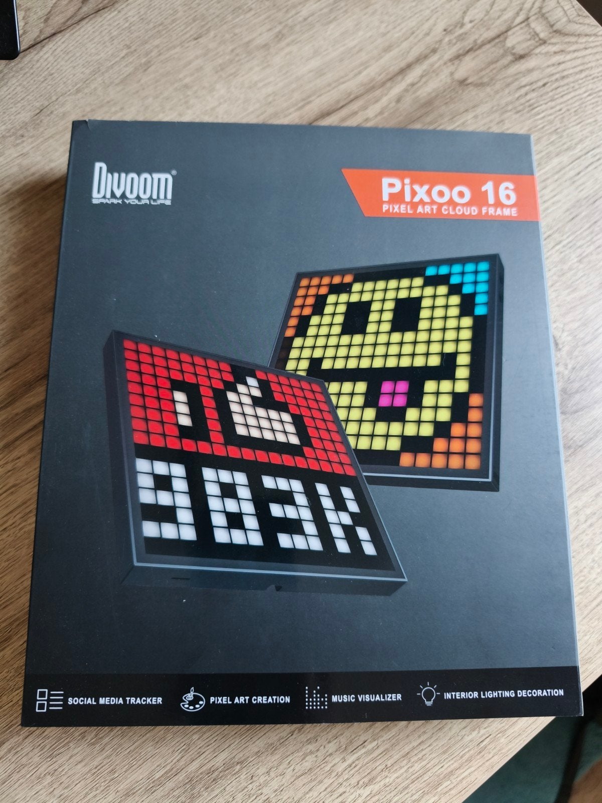 Divoom Pixoo 16 Pixel Art Cloud Frame - Zo goed als nieuw, Ophalen of Verzenden, Divoom, Nvt, Nvt