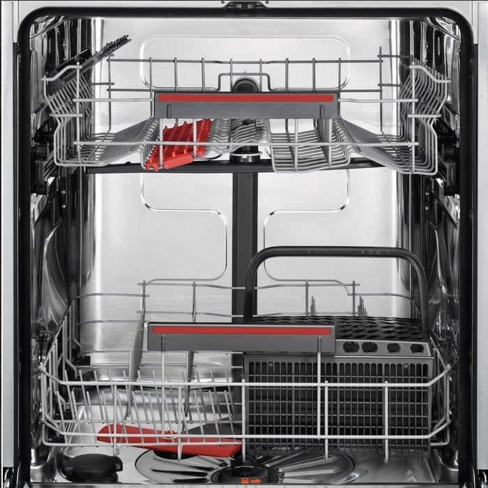 AEG 6000 SatelliteClean Vrijstaande Vaatwasser FFB64627ZW, Witgoed en Apparatuur, Vaatwasmachines, Ophalen