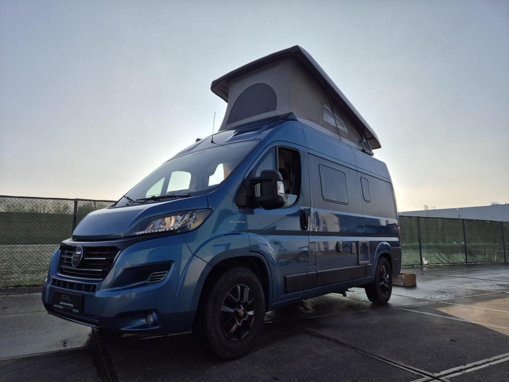 Hymer Free 540 Blue Evolution Hefdak automaat 2022 Buscamper, Caravans en Kamperen, Campers, Automaat, Koelkast, Buscamper of Camperbus