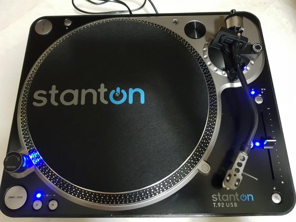 Stanton T.92 USB Direct-Drive DJ Draaitafel Incl element, Ophalen of Verzenden, Zo goed als nieuw, Overige merken