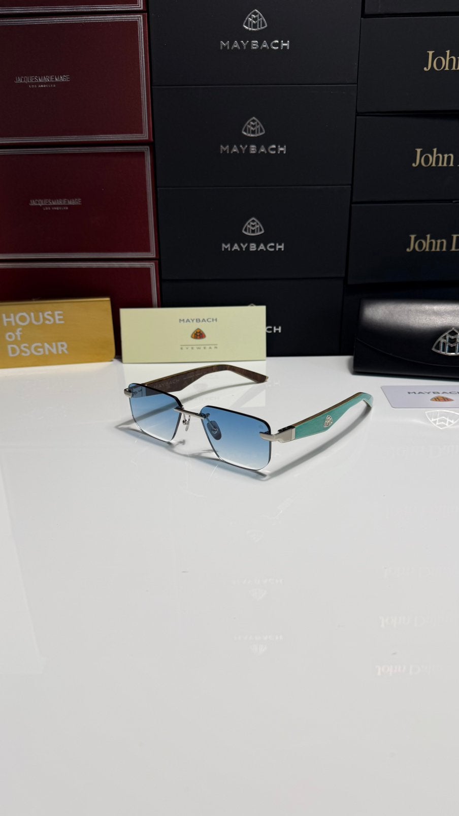 Maybach the visionist zonnebril, Sieraden, Tassen en Uiterlijk, Ophalen of Verzenden, Nieuw, Zwart, Overige merken