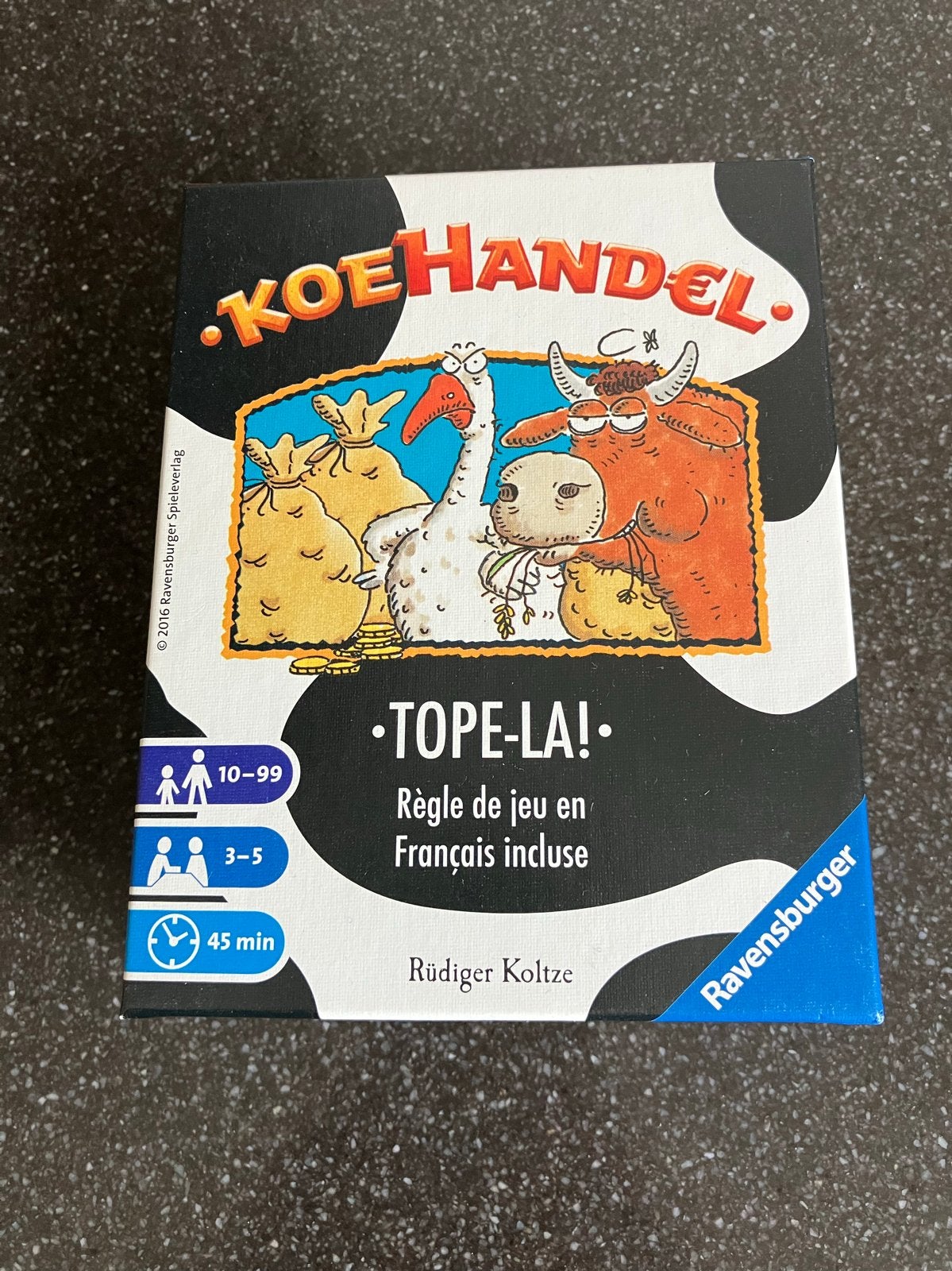 Koehandel Kaartspel Ravensburger - Leuk voor het hele gezin!, Drie of vier spelers, Ophalen of Verzenden, Zo goed als nieuw