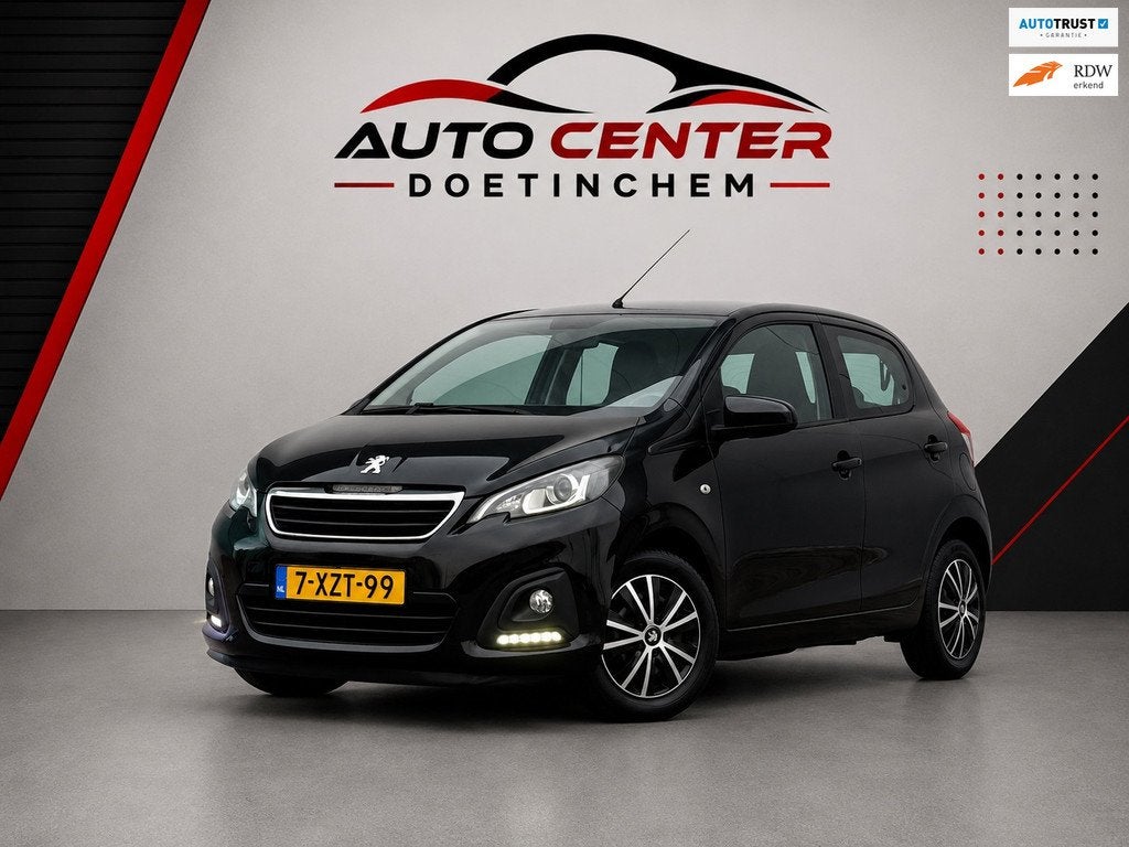 Peugeot 108 1.0 e-VTi Active Airco 1Eigenaar Led, Auto's, Peugeot, Voorwielaandrijving, Euro 5, Stof, Gebruikt