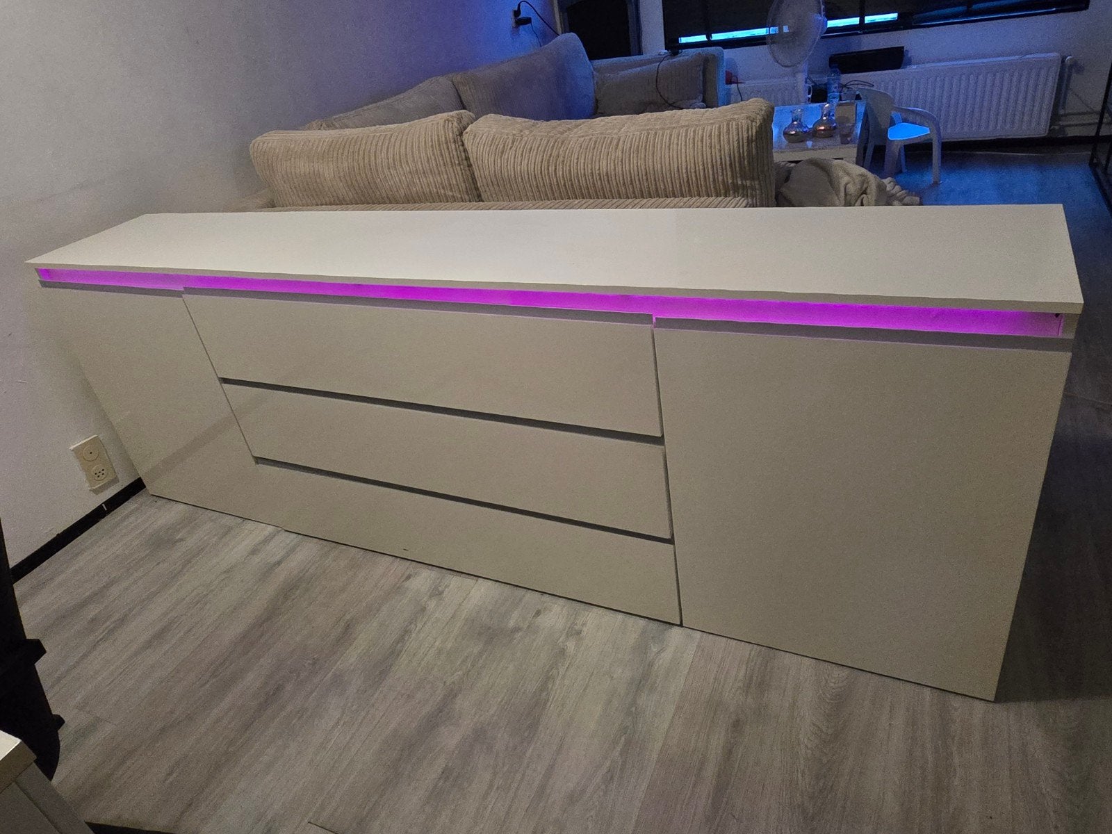 witte dressoir, Ophalen, Gebruikt, 25 tot 50 cm