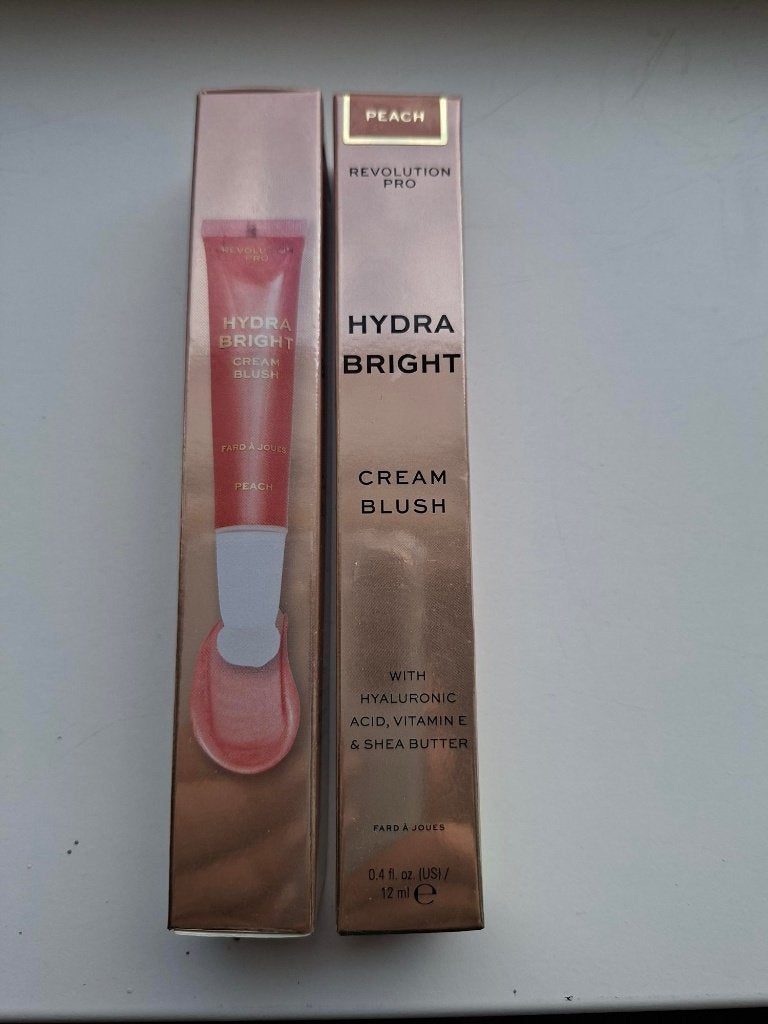 Revolution Pro Hydra Bright Cream Blush - Peach (advr 478), Wangen, Nieuw, Ophalen of Verzenden, Make-up