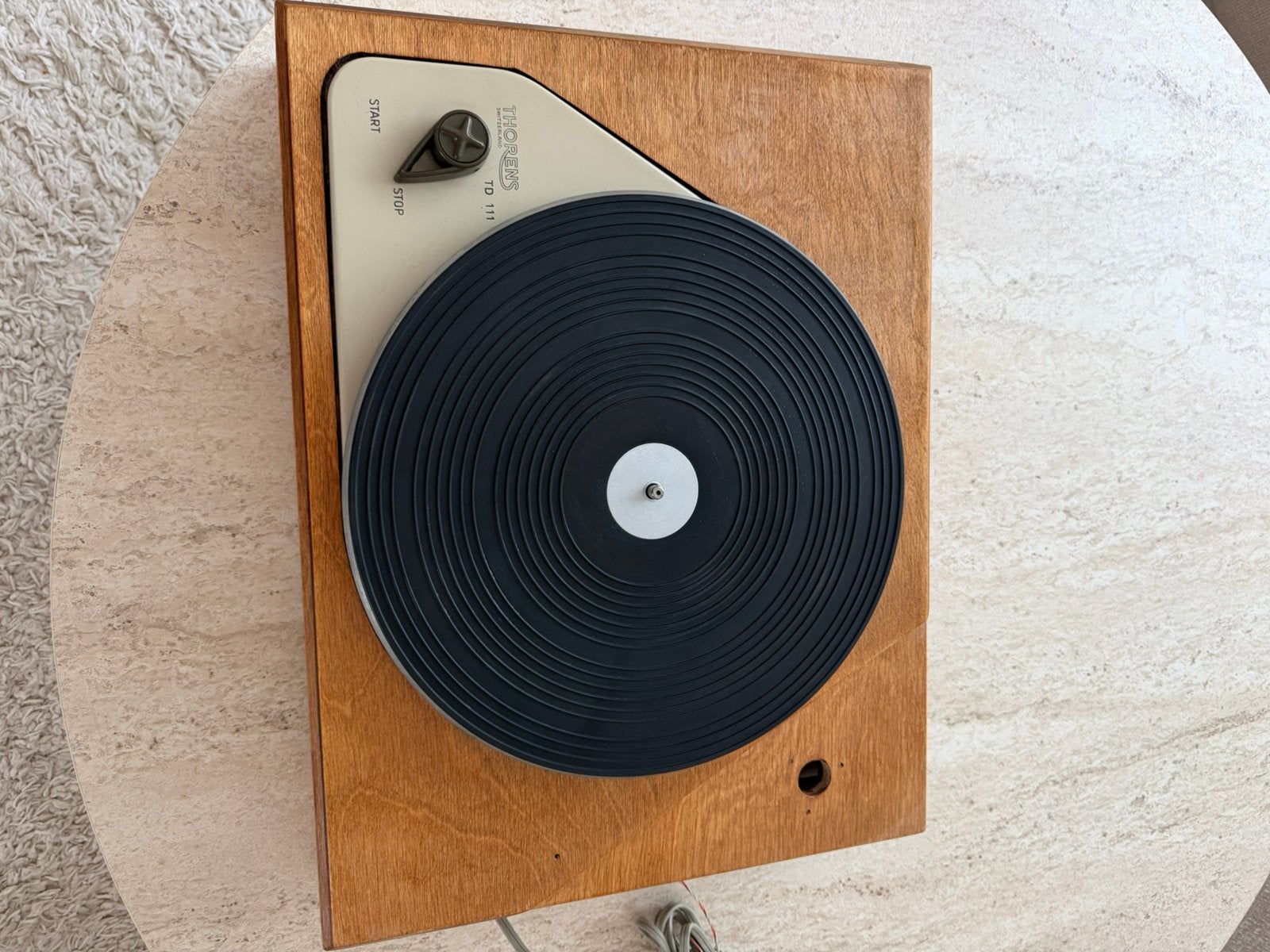 Foto 2 van Thorens TD111 TD 111 platenspeler