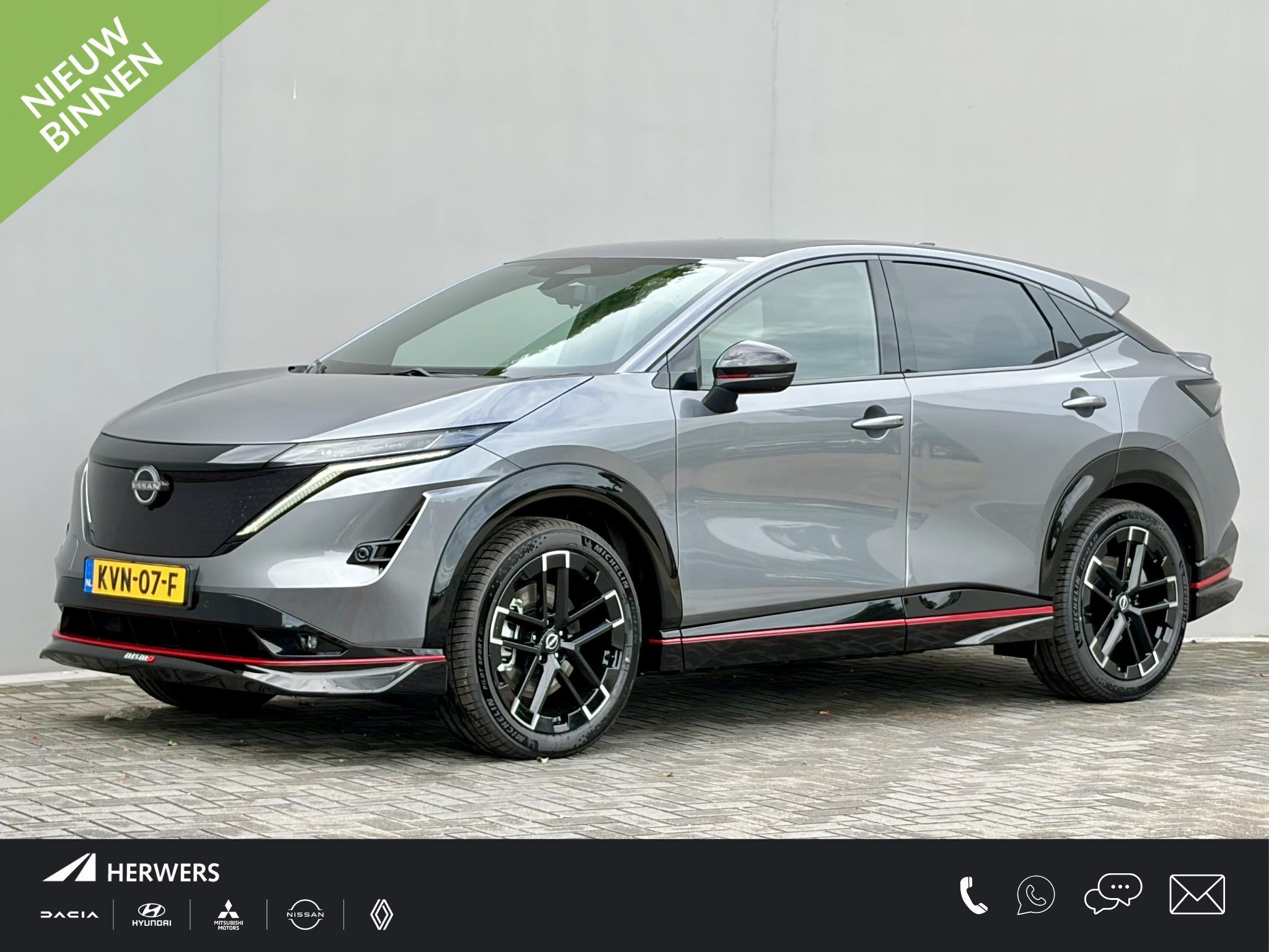 Nissan Ariya e-4ORCE Nismo 91 kWh / 435PK / 417KM WLTP / Alc, Automaat, Gebruikt, 417 km, Vierwielaandrijving