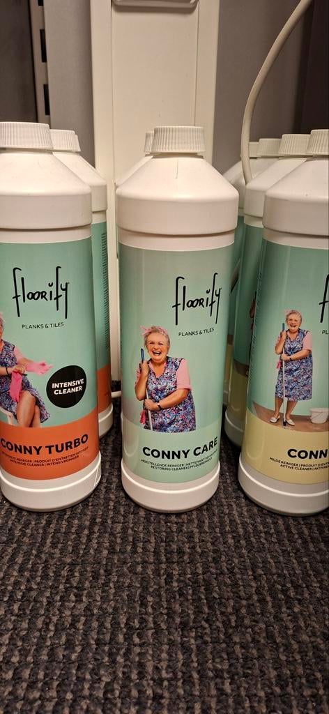 10 flessen Floorify Conny Pvc reiniger, Huis en Inrichting, Ophalen of Verzenden