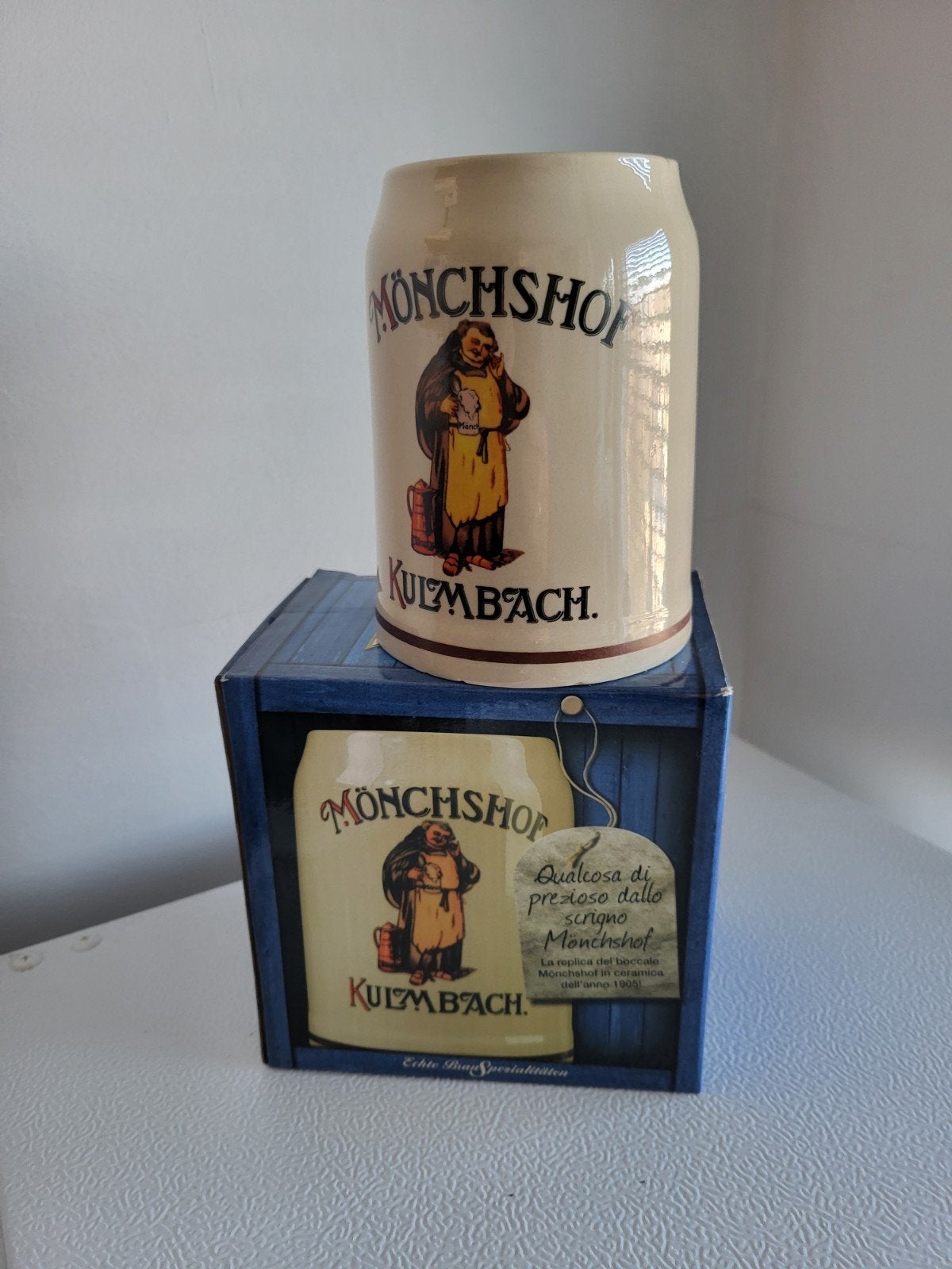 Mönchshof Kulmbach Bierpul - Keramiek, Verzamelen, Ophalen of Verzenden, Zo goed als nieuw