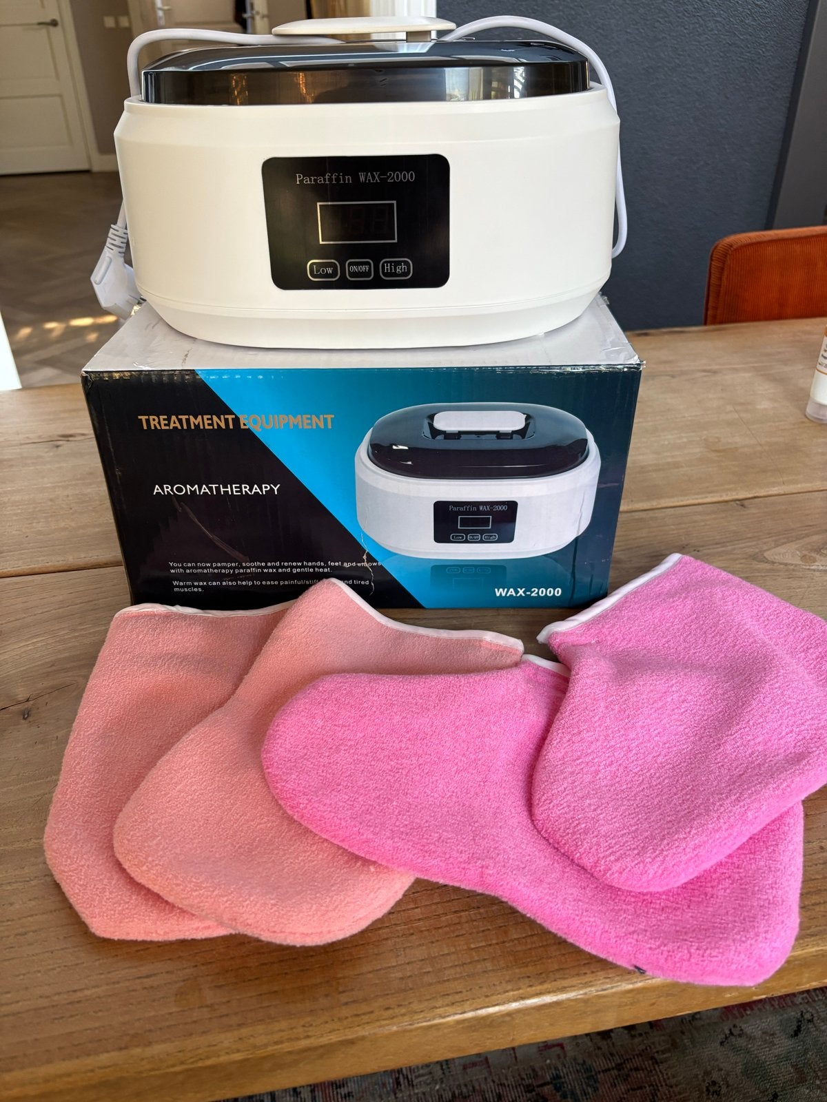 Paraffine Wax-2000 Waxverwarmer met Accessoires, Ophalen of Verzenden, Zo goed als nieuw, Overige typen