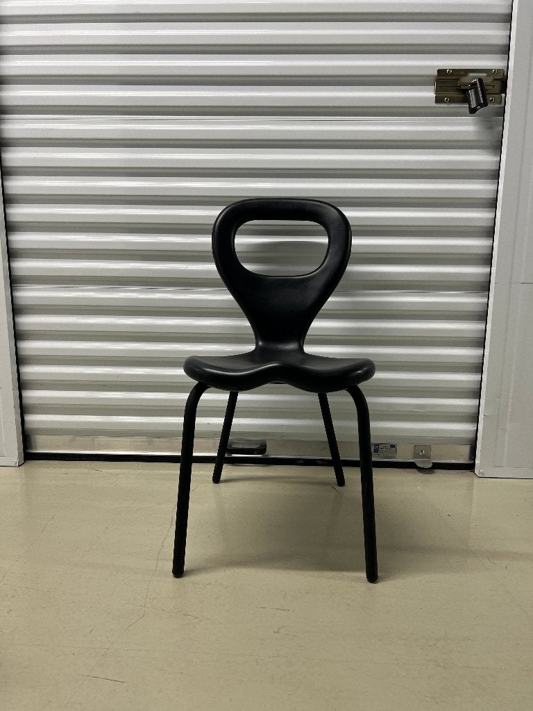 Marc Newson "TV" Chair for Moroso, Ophalen, Zwart, Kunststof, Stoel