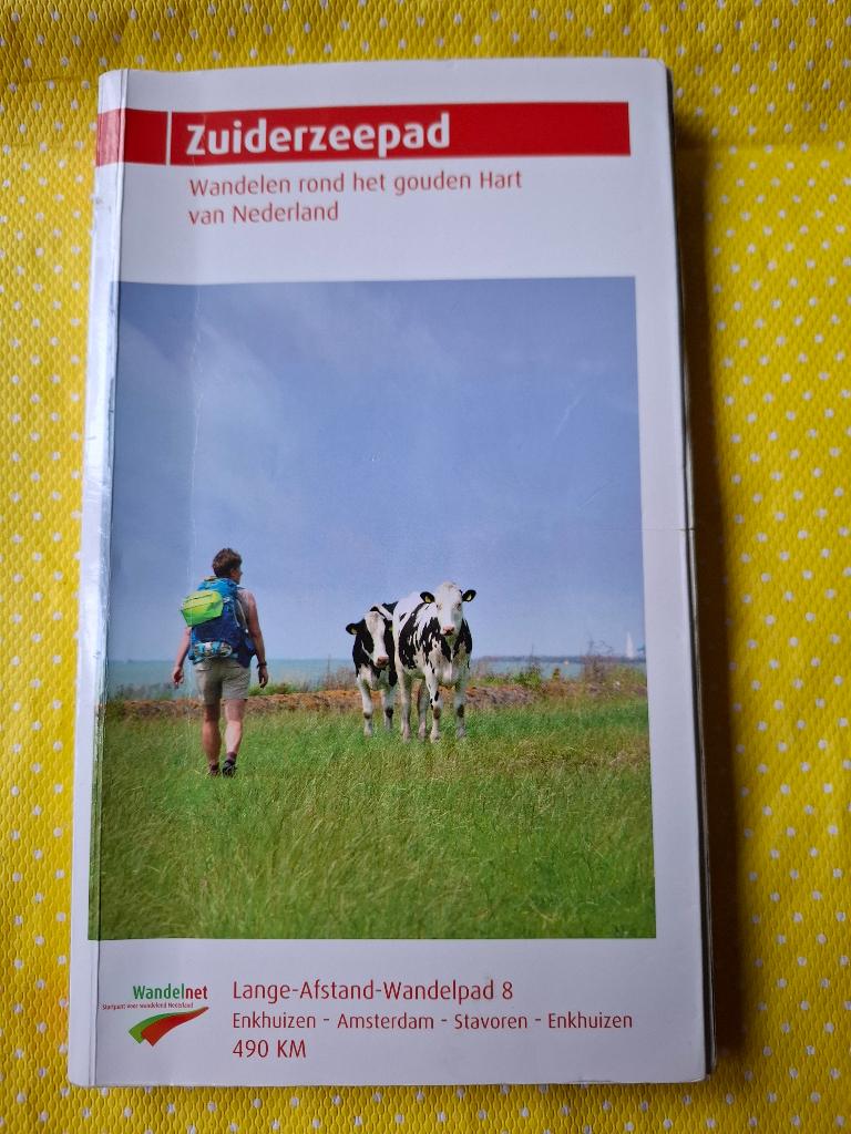 Wandelgids - Zuiderzeepad, Boeken, Europa, Ophalen of Verzenden, Reisgids of -boek, Gelezen