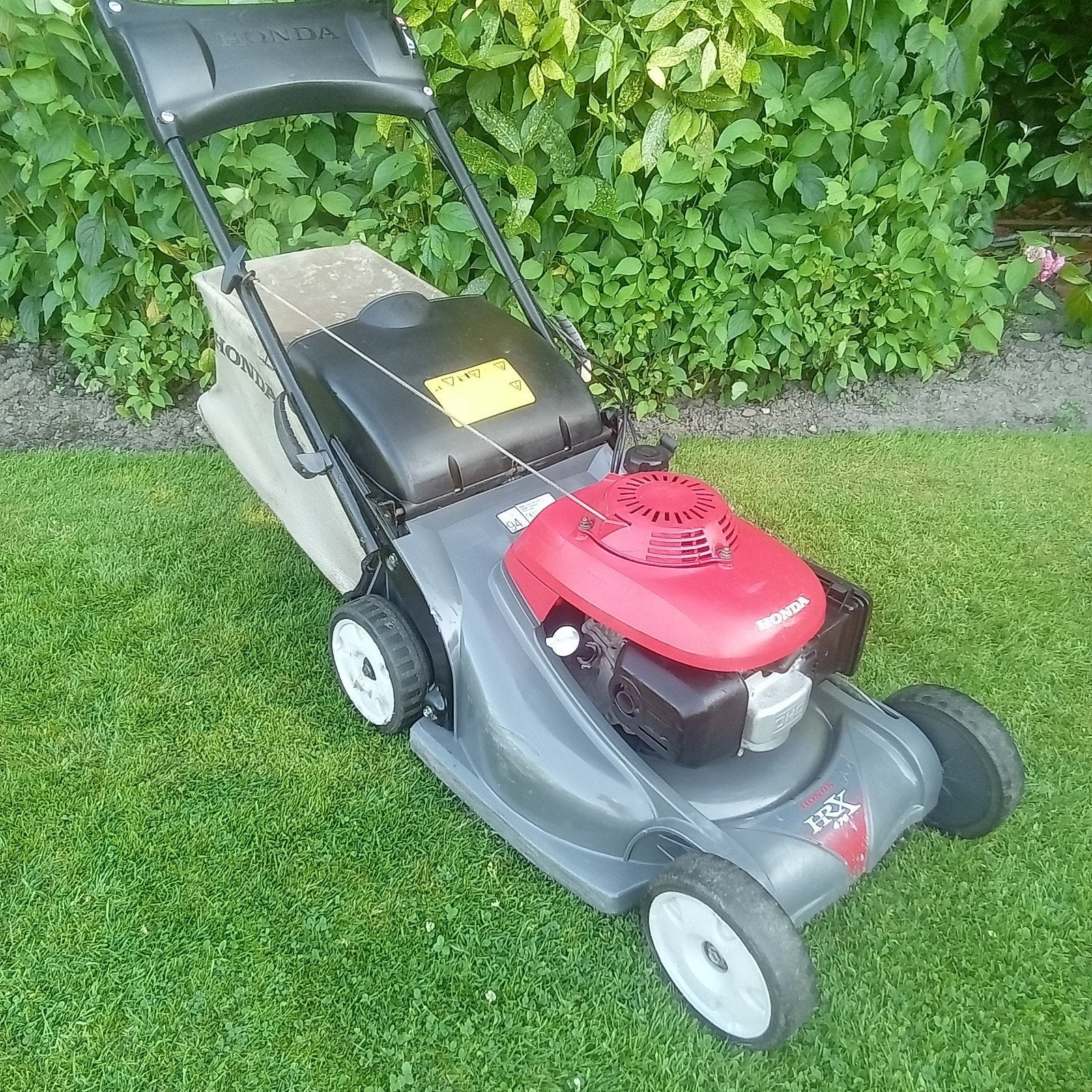 Honda HRX 476 grasmaaier zelfrijdend benzine maaier, Ophalen, Cirkelmaaier, Honda, Gebruikt
