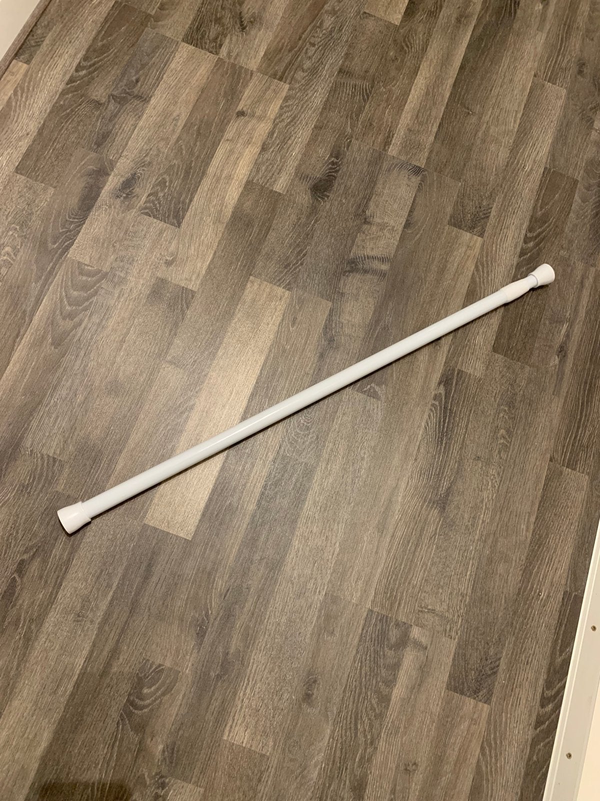 Douche stang voor gordijn, Huis en Inrichting, Ophalen, Zo goed als nieuw, Wit