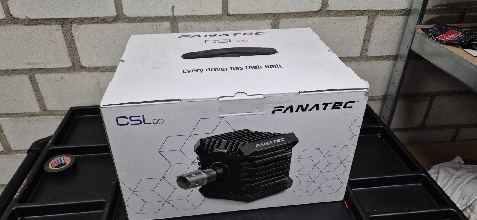 fanatec csl dd, Computers en Software, Joysticks, Ophalen of Verzenden, Zo goed als nieuw, Fanatec