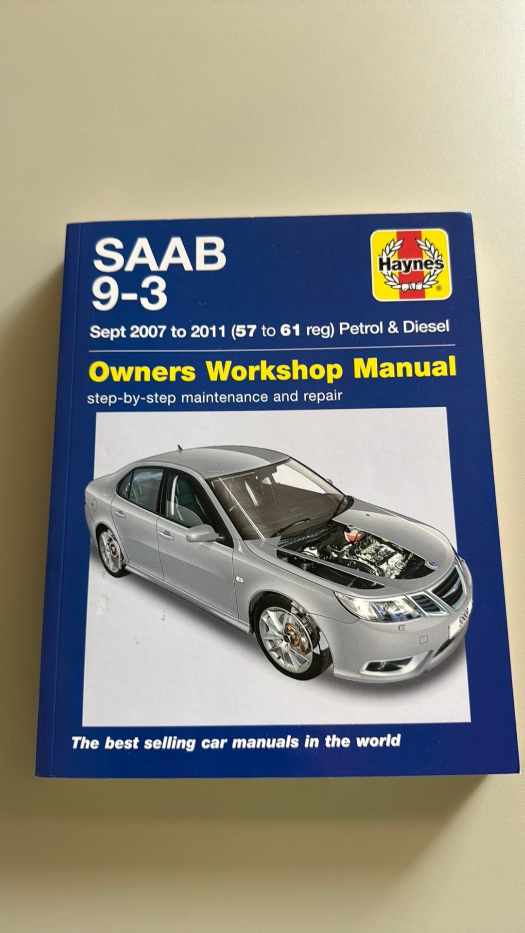 Haynes werkplaatshandboek Saab 9-3 07-11, Ophalen of Verzenden, Zo goed als nieuw, Overige merken