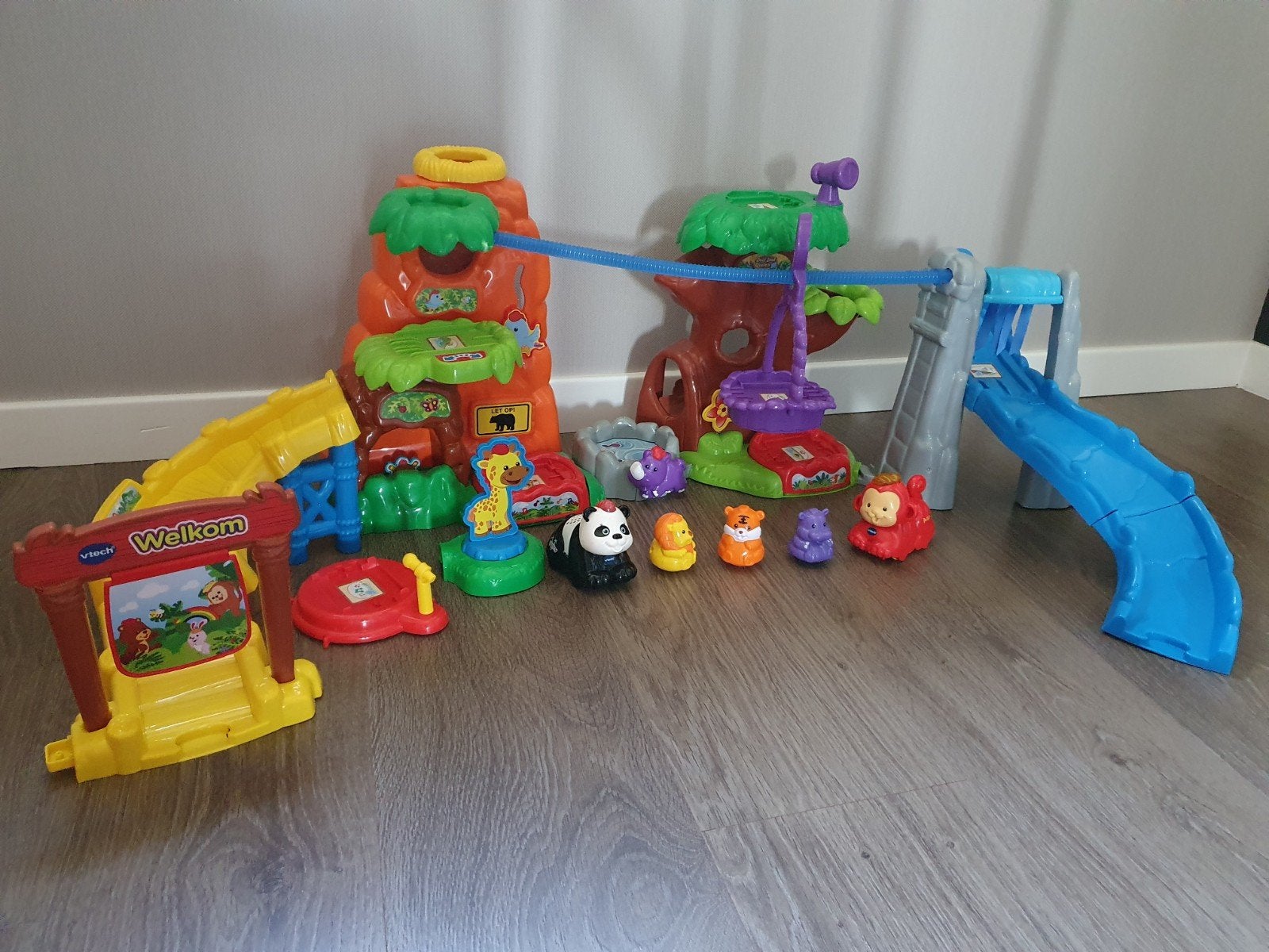 Vtech Zoef Zoef Dieren Avonturenjungle met diertjes, Ophalen, Zo goed als nieuw
