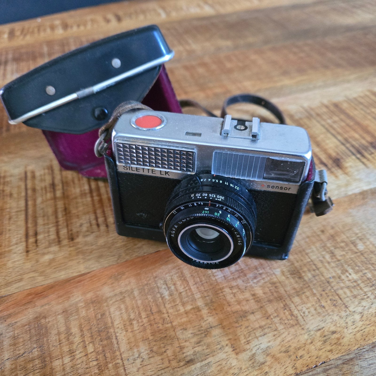 Agfa Silette LK Compact Camera met Agfa Color Agnar lens, Ophalen of Verzenden
