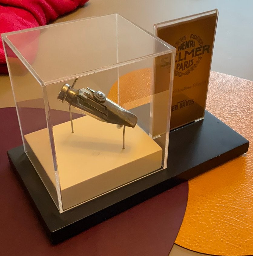 Selmer | Zilver Vocaltone Ben Davis | collectors item, Ophalen of Verzenden, Gebruikt, Alt