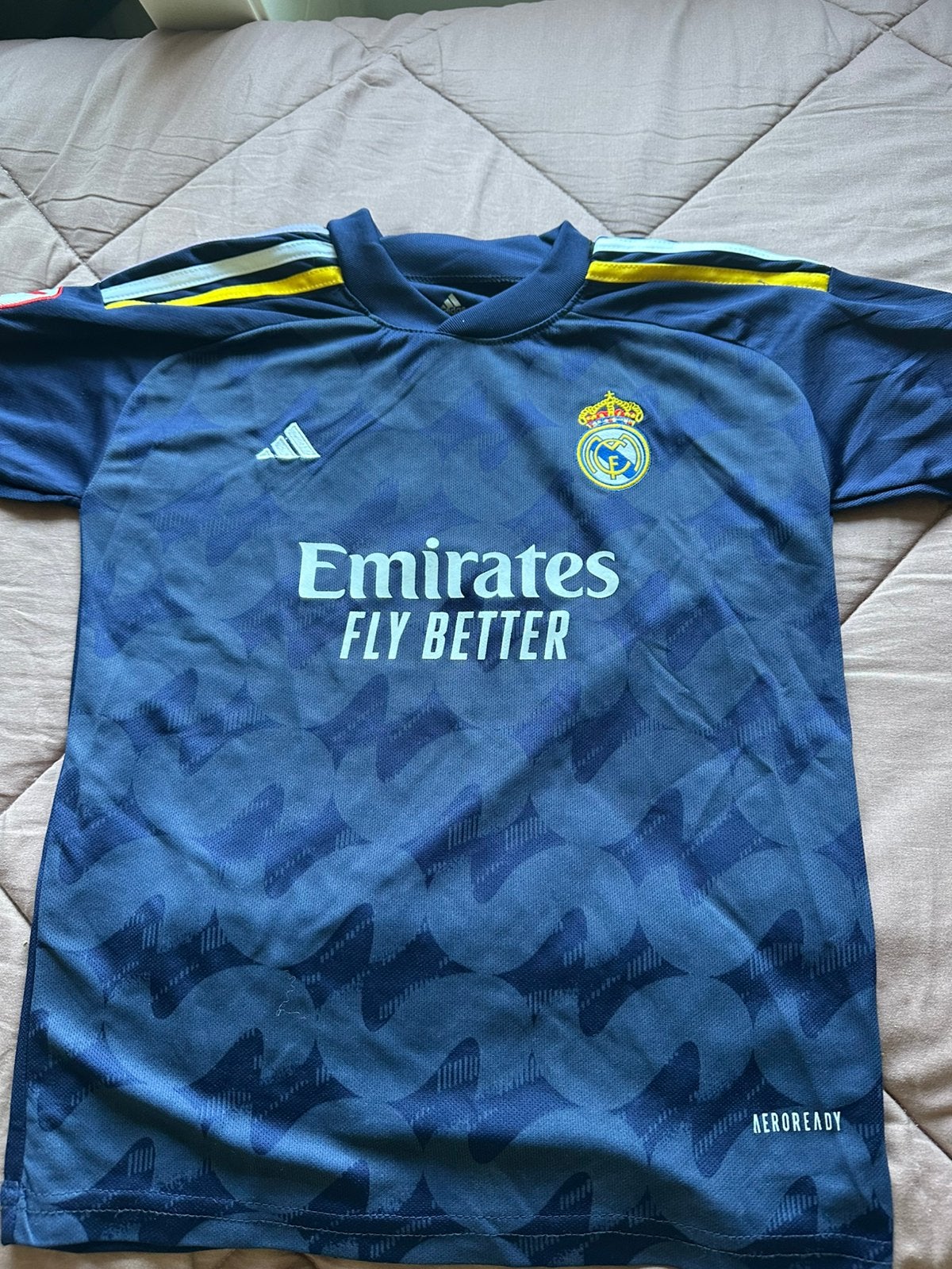Real madrid shirt voor kinderen, Maat XS of kleiner, Ophalen, Zo goed als nieuw, Shirt
