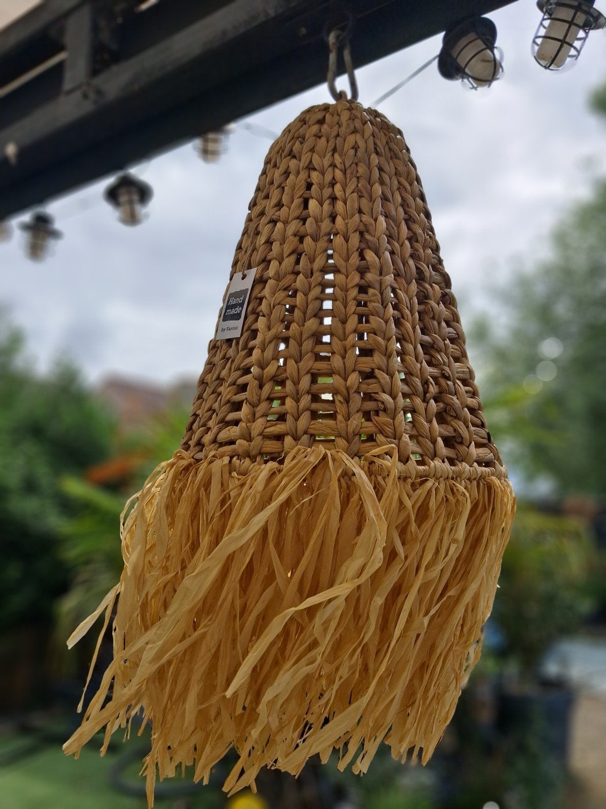 Ibiza Beach rotan hanglamp lampenkap  groot, Natuurlijk materiaal, Rond, Nieuw, Varios