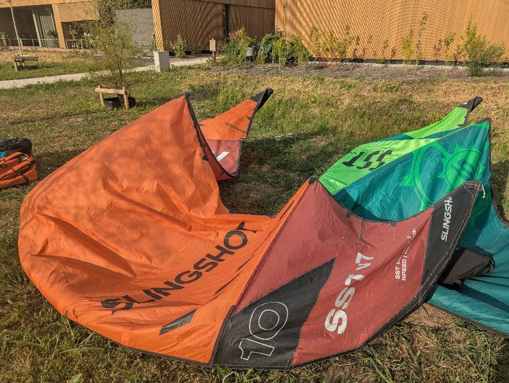 Slingshot SST v7 10m kite, Watersport en Boten, Ophalen, Gebruikt, 10 m², Geen board