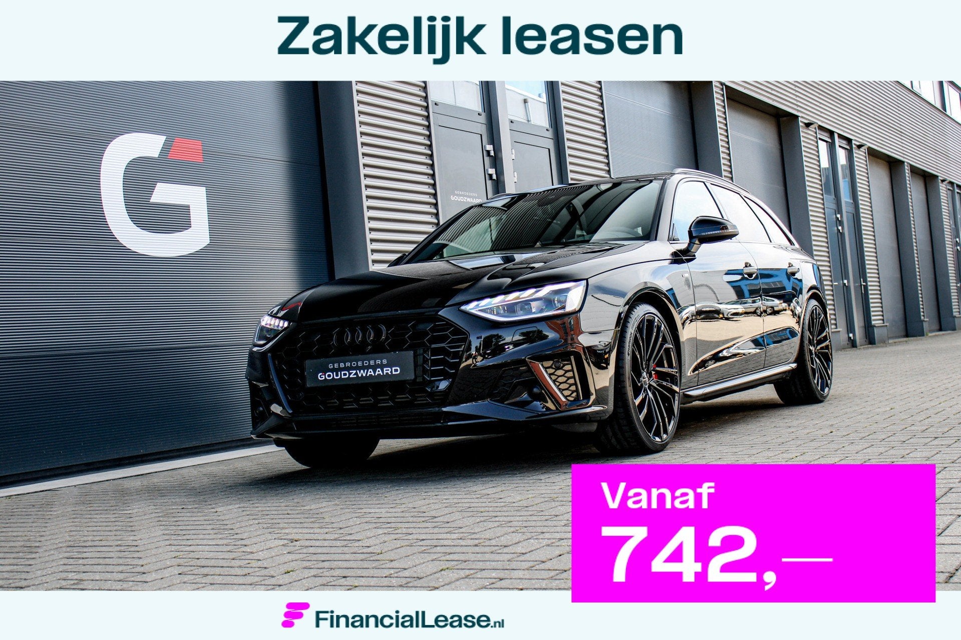 Audi A4 Avant 40 TFSI S edition Competition | 204PK | Pano |, Gebruikt, Zwart, 4 cilinders, 1984 cc
