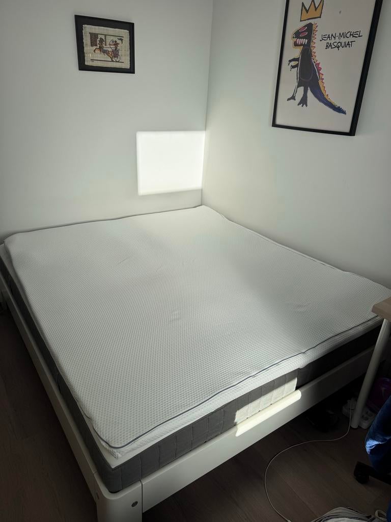 IKEA NÄSTABERG topper 180x200 cm - 4 maanden oud, Huis en Inrichting, Slaapkamer | Matrassen en Bedbodems, Ophalen, Tweepersoons
