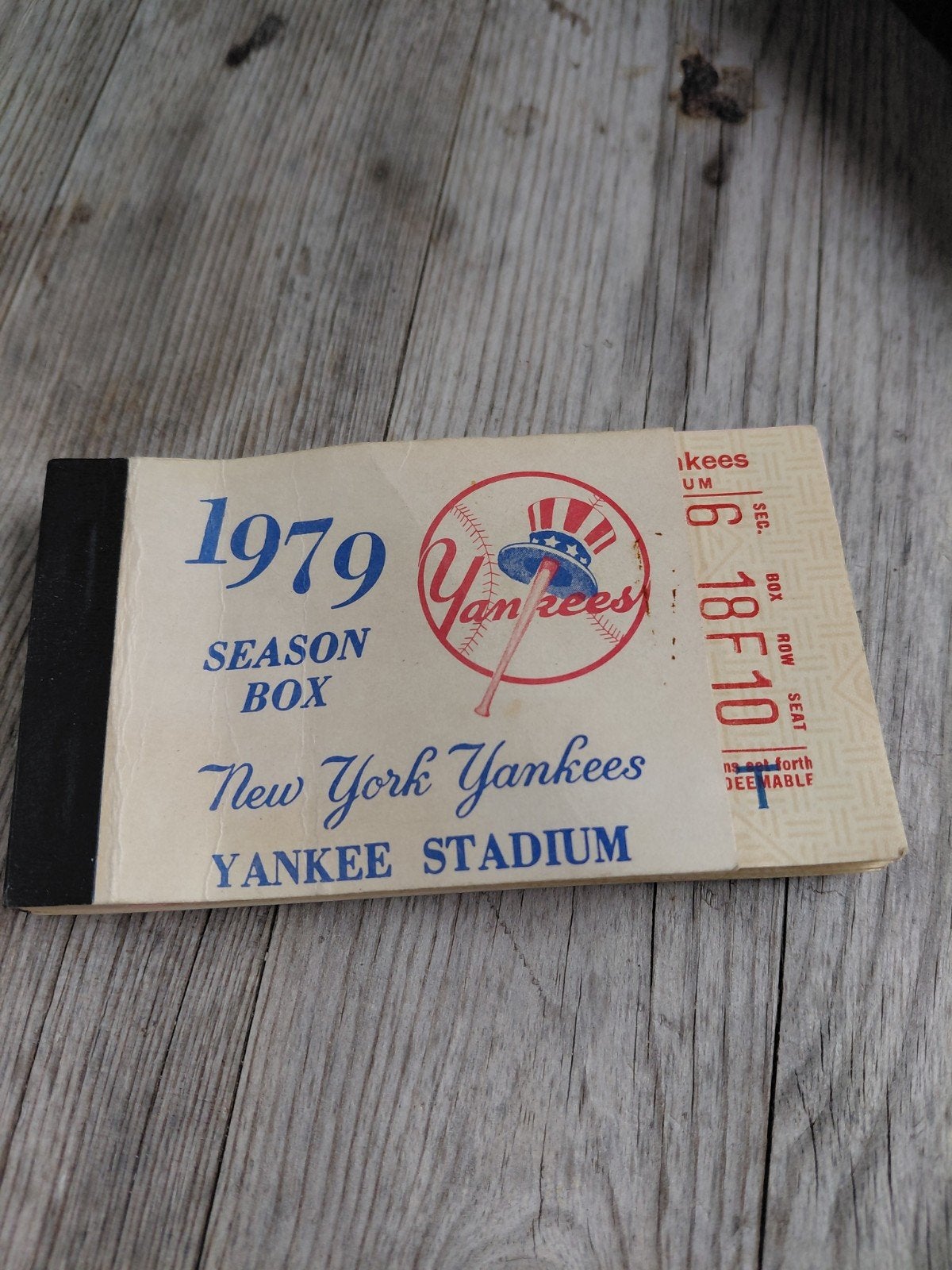 SEIZOEN BOX VAN DE THUIS GAMES VAN DE NEW YORK YANKEES 1979, Ophalen of Verzenden